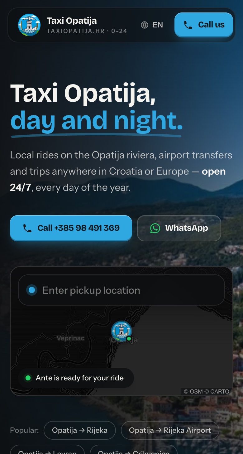 Taxi Opatija